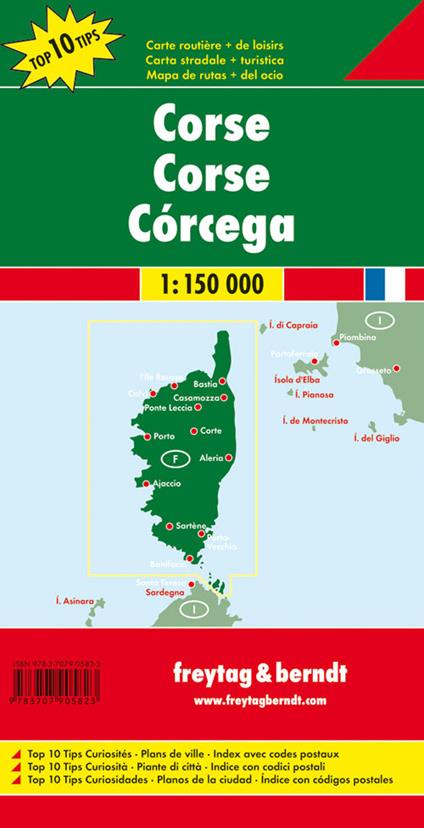 Corsica 1:150.000 - copertina