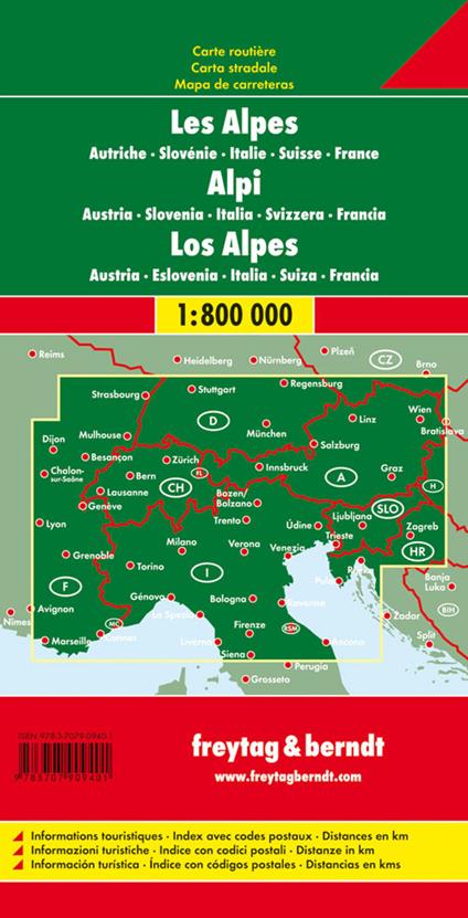 Alpi 1:800.000 - copertina