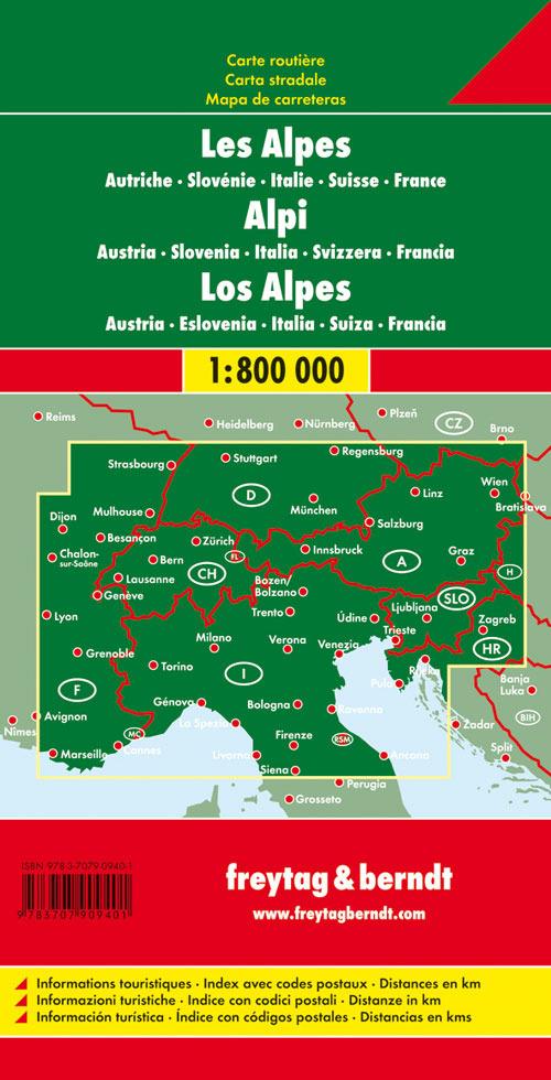 Alpi 1:800.000 - copertina