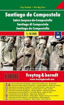 Santiago de Compostela 1:10.000 - copertina
