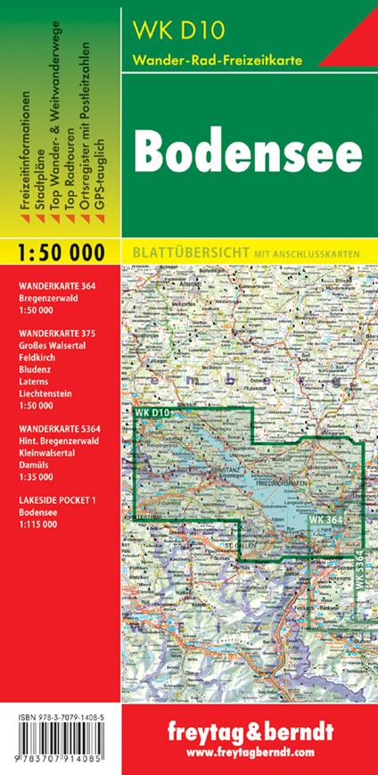 Lake Constance 1:50.000 - copertina