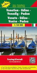 Veneto. Venezia-Padova 1:150.000