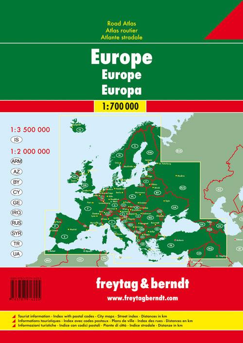Europa 1:700.000 - copertina