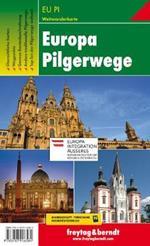 Europa pilgerwege weitwanderkarte