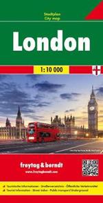 Londres-Londra-Londres 1:10.000. Ediz. multilingue