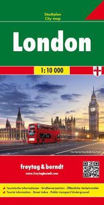 Londres-Londra-Londres 1:10.000. Ediz. multilingue - copertina