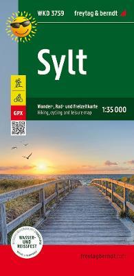 Sylt, Walking Cycling & Leisure Map 1:35.000 - Freytag Berndt - cover