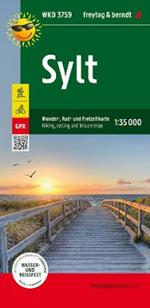 Sylt, Walking Cycling & Leisure Map 1:35.000