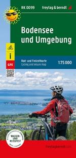 Lake Constance and surroundings, bike and leisure map 1:75,000, freytag & berndt, RK 0099