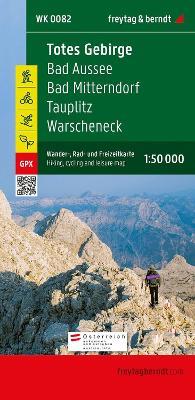 Totes Gebirge-Bad Aussee-Bad Mitterndorf-Tauplitz-Warscheneck 1:50.000 2021 - copertina