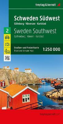 Svezia sud-ovest 1:250.000. Nuova ediz. - copertina