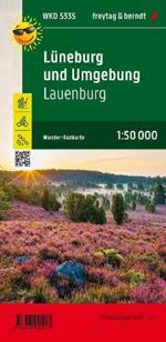 Lüneburg and surroundings, hiking, cycling and leisure map 1:50,000, freytag & berndt, WKD 5335