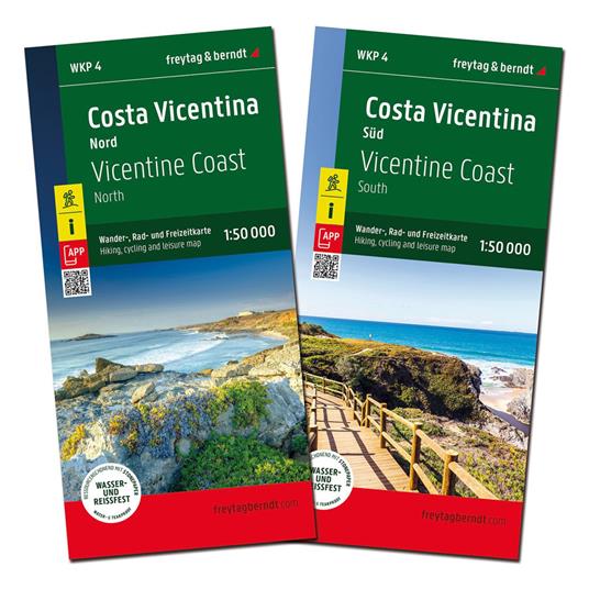 Costa Vicentina 1:50 000 - copertina