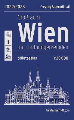 Greater Vienna, cityatlas. Mit umlandgem - copertina