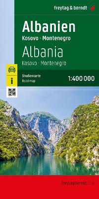 Albania-Kosovo-Montenegro 1:400 000 - copertina
