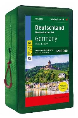 Germany, road map set 1:200,000, 2024/2025, freytag & berndt - cover