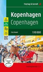 Copenhagen City Pocket Map: 1:10,000 scale