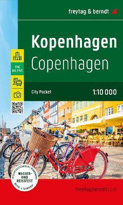 Copenhagen City Pocket Map: 1:10,000 scale - cover