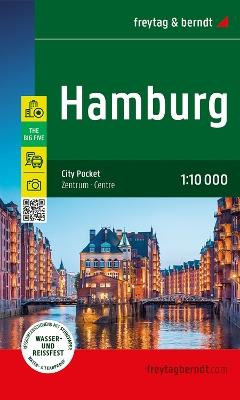 Hamburg City Map: Pocket Map 1:10,000 scale - cover