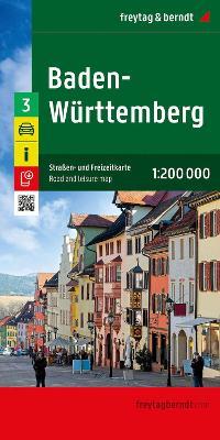Baden-Wuttemberg Road and Leisure Map: 1:200,000 scale Map - cover