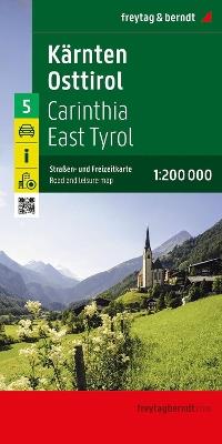 Carinthia - East Tyrol 1:200.000 - copertina