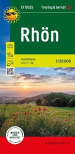 Rhon Mountains Leisure Map: 1:120,000