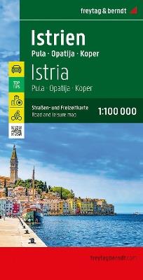 Istria - pola 1:100.000 2024 - copertina