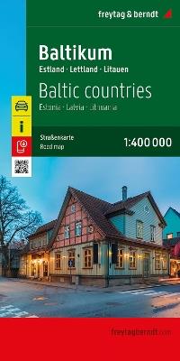 Paesi baltici 1:400.000 2025 - copertina