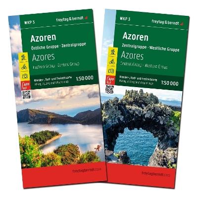 Azores Hiking, Cycling and Leisure Map: Central Group - Western Group - cover