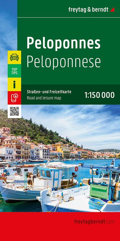 Peloponneso 1:150.000 2026 - copertina