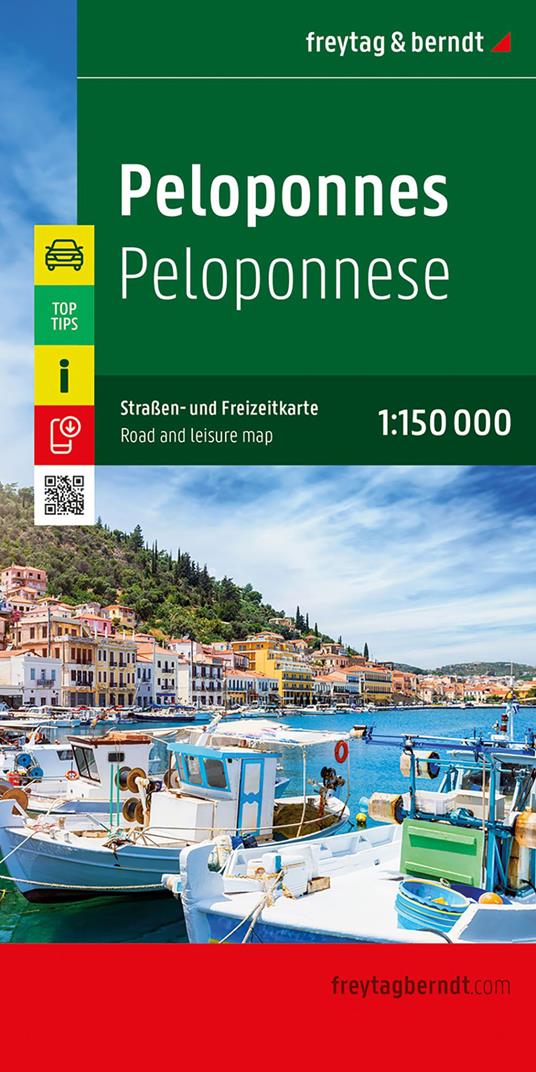 Peloponneso 1:150.000 2026 - copertina