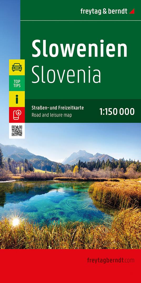 Slovenia 1:150.000 - copertina
