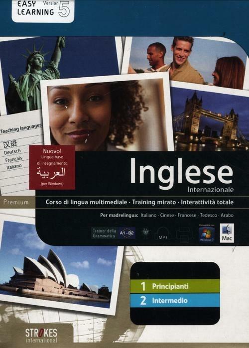 Inglese internazionale. Vol. 1-2. Corso interattivo per principianti-Corso interattivo intermedio. DVD-ROM - copertina