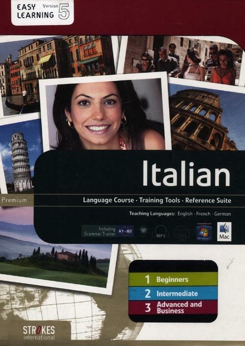 Italiano. Vol. 1-2-3. Corso interattivo per principianti-Corso interattivo intermedio-Corso interattivo avanzato e business. DVD-ROM - copertina
