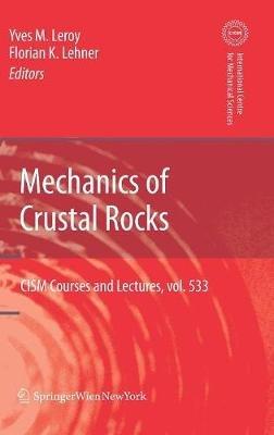 Mechanics of Crustal Rocks - cover