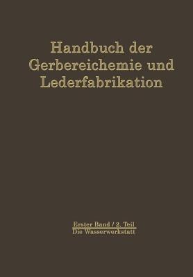 Die Wasserwerkstatt - W. Ackermann,D. Balányi,E. A. Bohne - cover