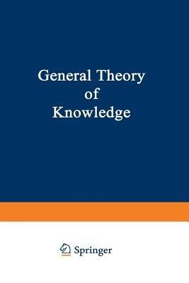General Theory of Knowledge - M. Schlick - cover