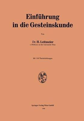 Einführung in die Gesteinskunde - Hans Leitmeier - cover