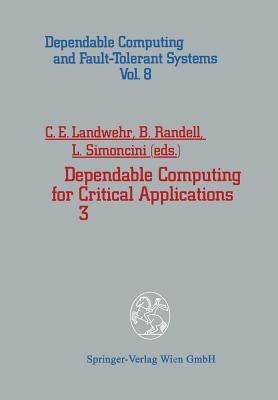Dependable Computing for Critical Applications 3 - cover