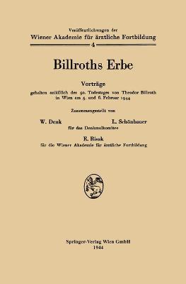 Billroths Erbe - W Denk - cover