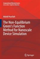 The Non-Equilibrium Green's Function Method for Nanoscale Device Simulation - Mahdi Pourfath - cover
