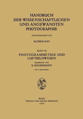 Photogrammetrie und Luftbildwesen - NA Hugershoff - cover