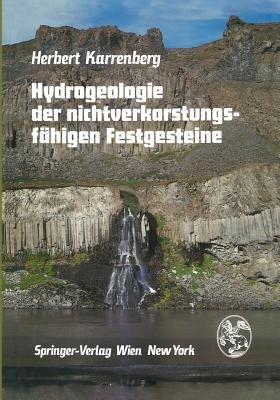 Hydrogeologie der nichtverkarstungsfähigen Festgesteine - H. Karrenberg - cover