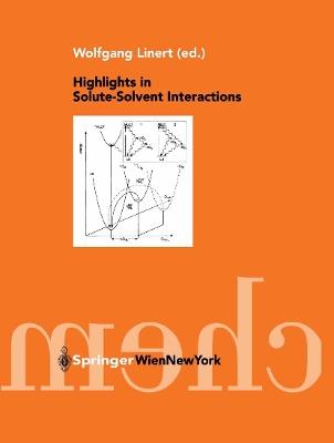 Highlights in Solute-Solvent Interactions - cover