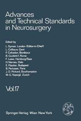 Advances and Technical Standards in Neurosurgery - L. Symon,J. Brihaye,B. Guidetti - cover