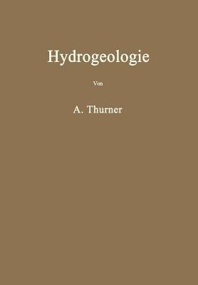 Hydrogeologie - Andreas Thurner - cover
