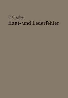 Haut- und Lederfehler - Fritz Stather - cover