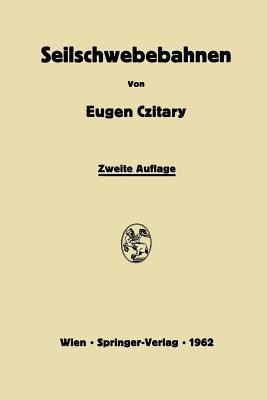 Seilschwebebahnen - Eugen Czitary - cover