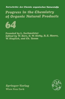 Fortschritte der Chemie organischer Naturstoffe / Progress in the Chemistry of Organic Natural Products - cover