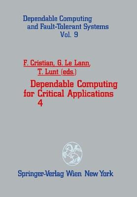 Dependable Computing for Critical Applications 4 - cover